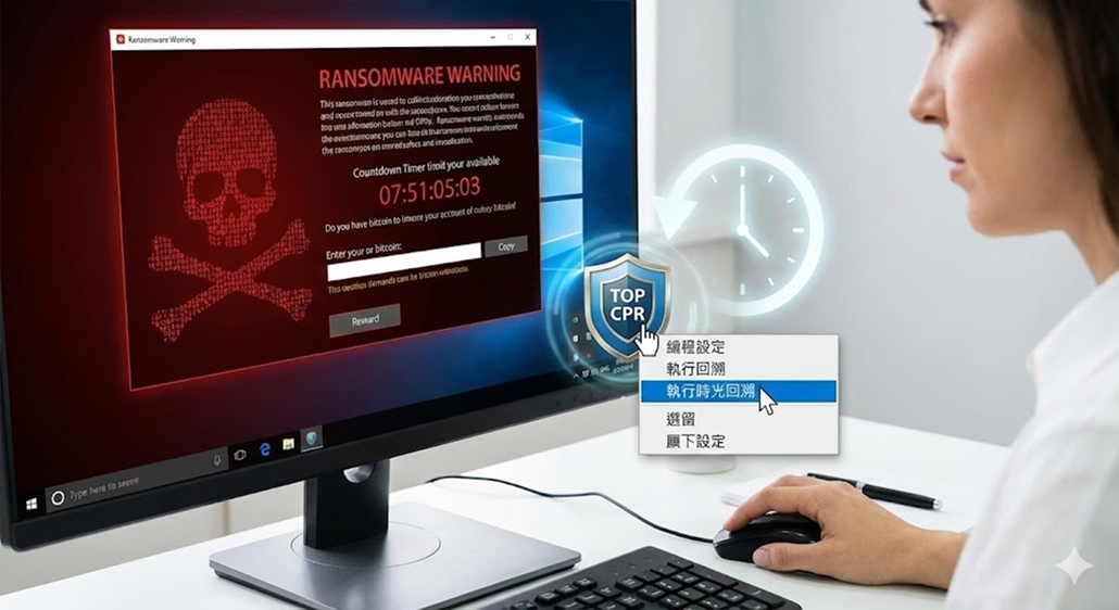 情境二：勒索軟體攻擊與時光回溯