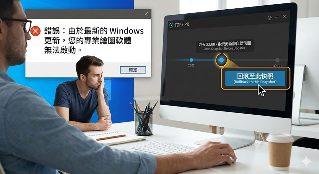 情境四：系統更新災難與無痛回滾